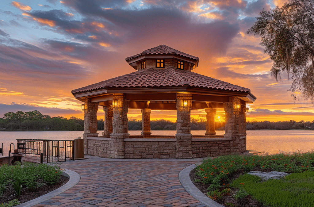 Perfect Pavilions, Pergolas, and Gazebos