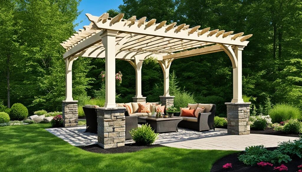 Varieties of pergola and pavilion designs Varieties of pergola and pavilion designs