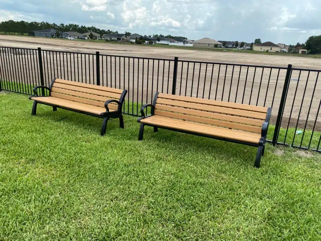 Two benches