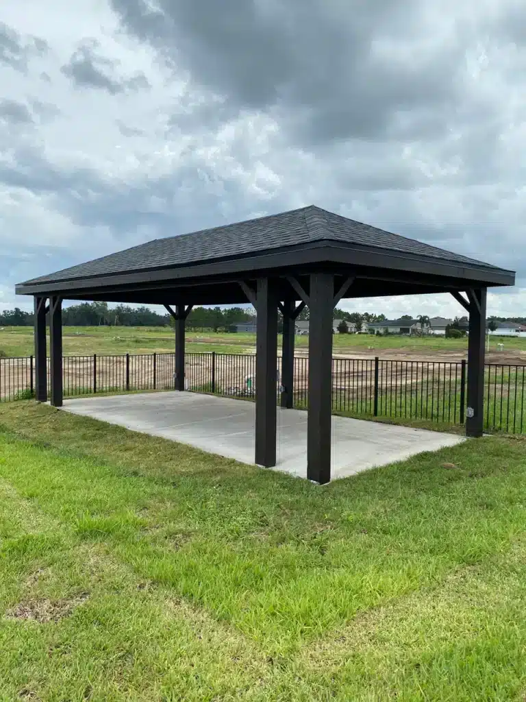 Exterior pavilion