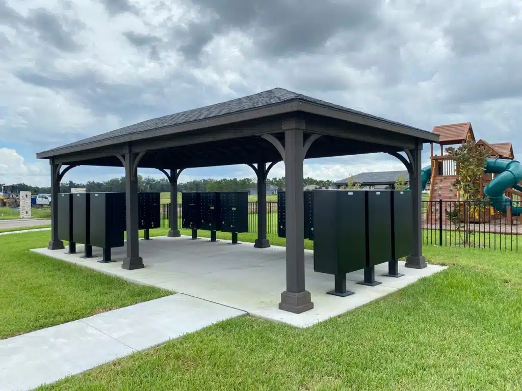 Pavilion and mailboxes-3